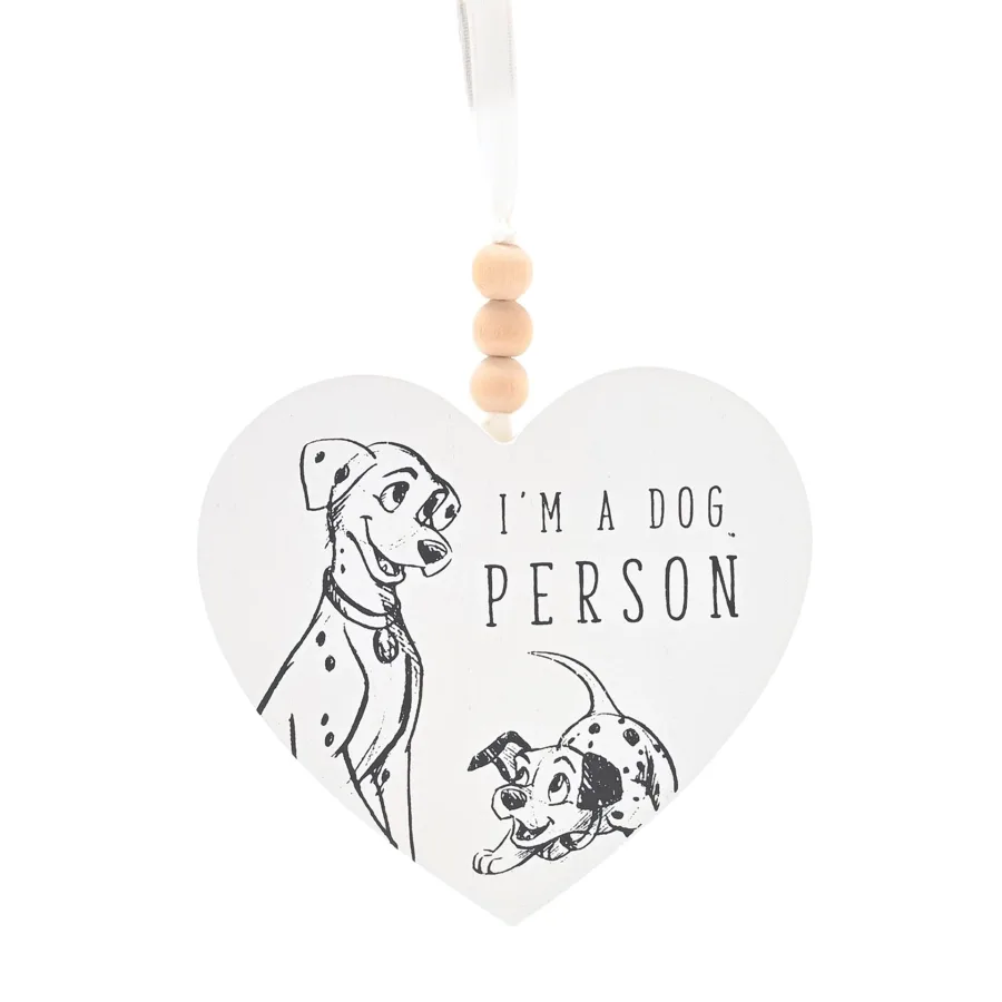 Herzförmiges Wandschild Hund – Disney Cats & Dogs