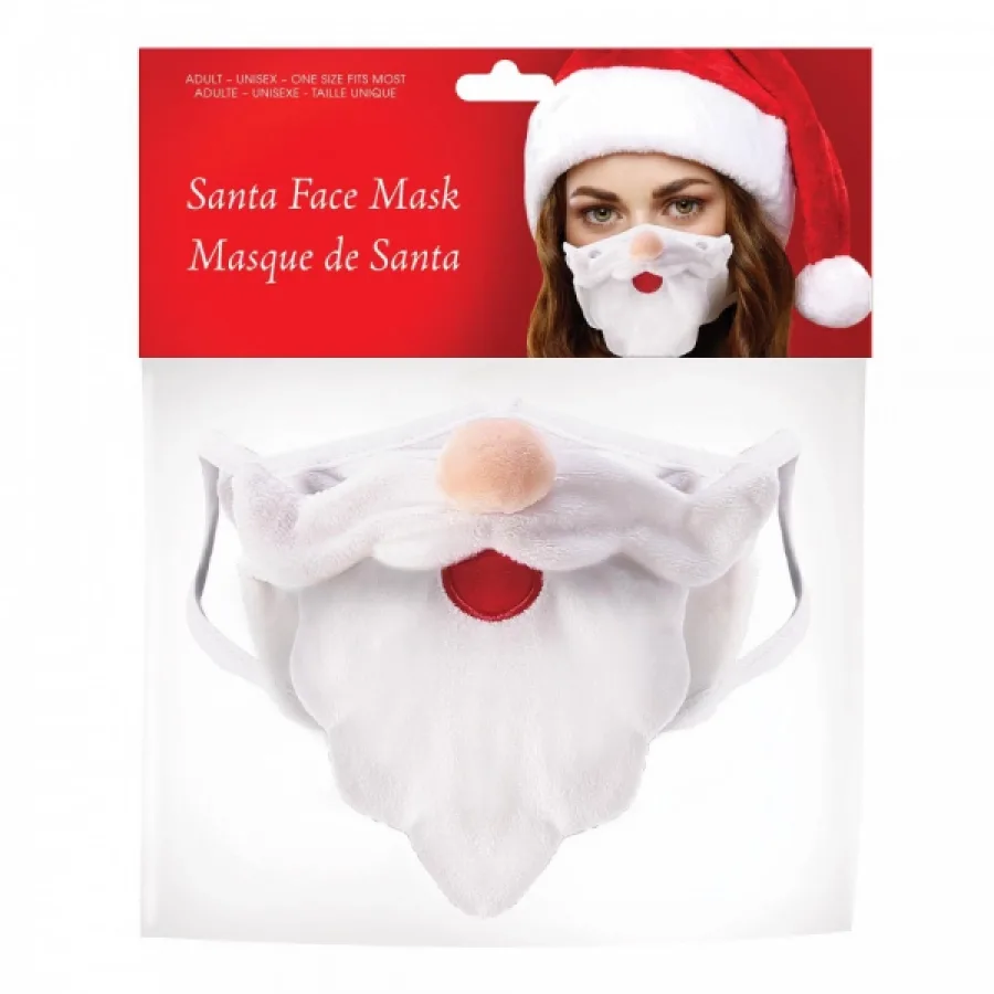 Mund-Nasen-Maske Weihnachtsmann