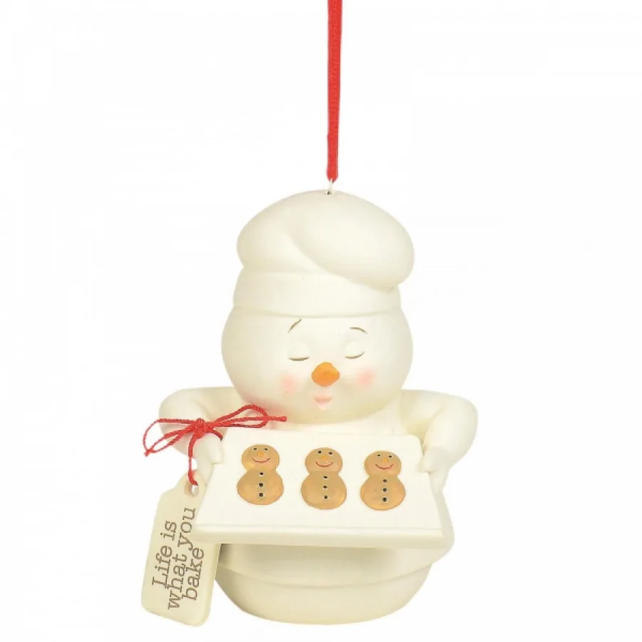 Snowbaby Life is what you bake it (Weihnachtsanhänger)