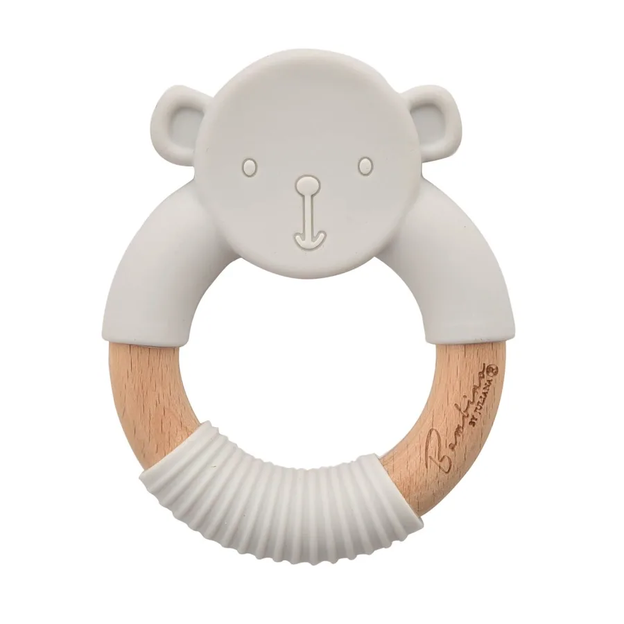 Teddy Beißring Grau