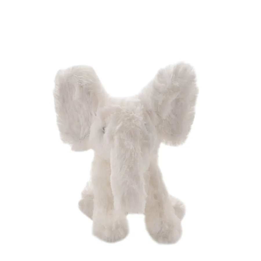 Elefant Kuscheltier weiß 13 cm