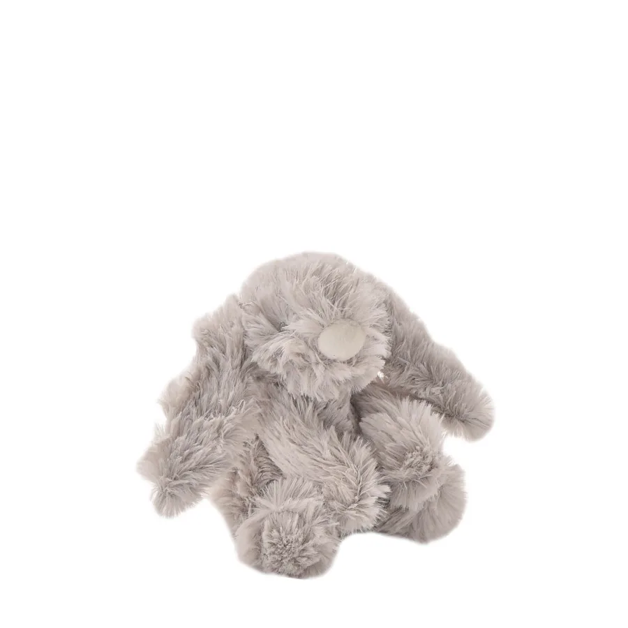 Hase Kuscheltier grau 13 cm