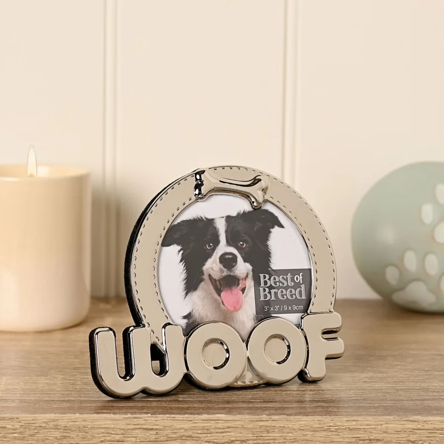 Bilderrahmen Woof – stilvoller Rahmen für Hundeliebhaber