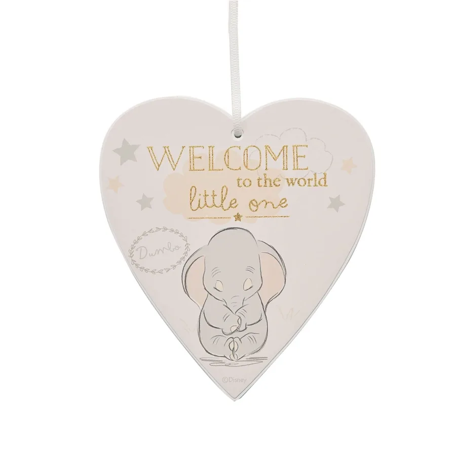 Herz-Schild „Welcome to the World“ – zur Geburt & fürs Babyzimmer