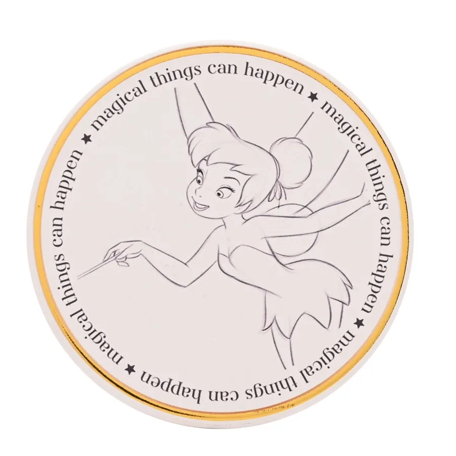 Tinker Bell Untersetzer aus Keramik – „Magical things can happen“