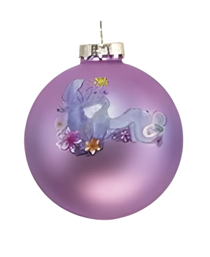 Glas-Christbaumkugel Rapunzel