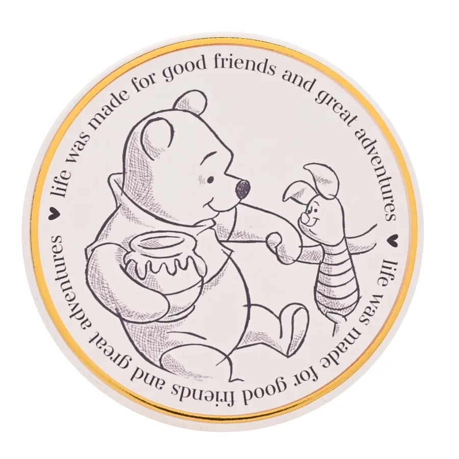 Winnie Puuh Untersetzer aus Keramik – 10×10 cm