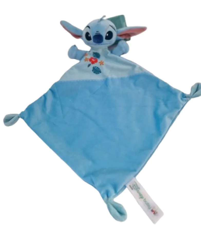 Disney Baby Stitch Schmusetuch – weiches Babytuch 39 cm