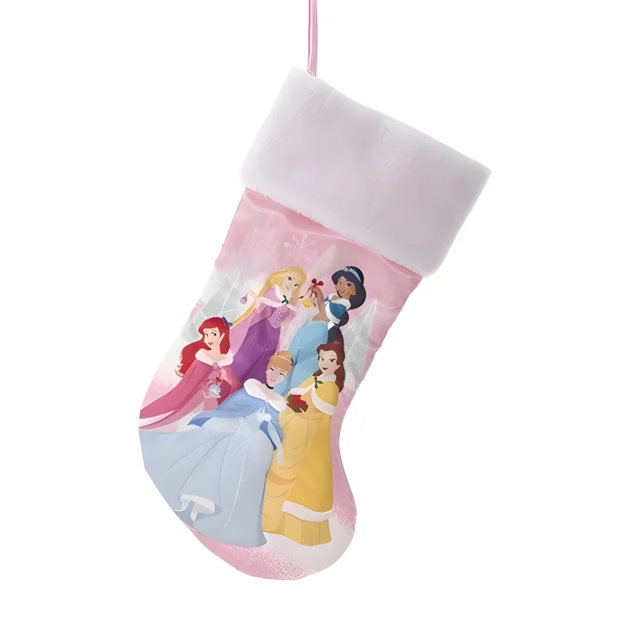 Weihnachtsstrumpf Belle, Jasmin, Cinderella, Arielle und Rapunzel