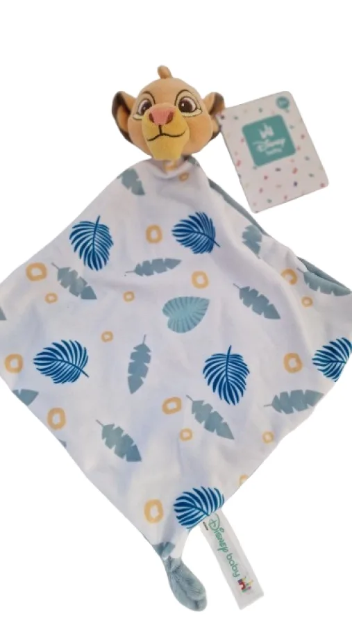 Disney Baby Simba Schmusetuch – weiches Babytuch 39 cm