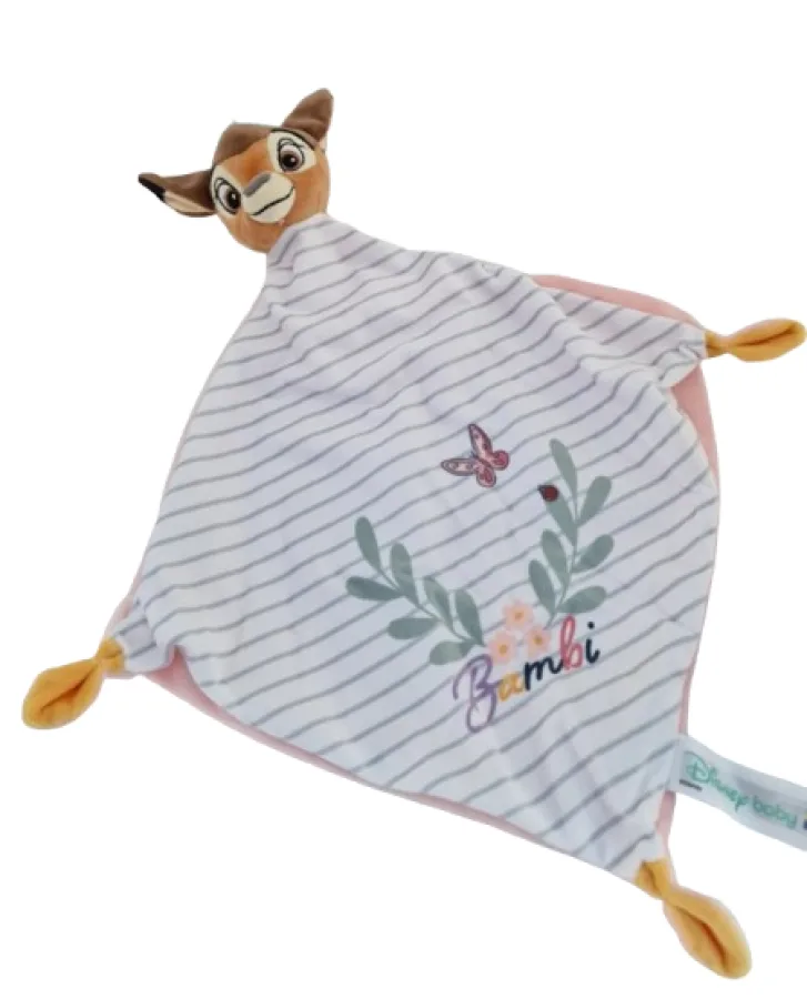 Disney Baby Bambi Schmusetuch – weiches Babytuch 39 cm