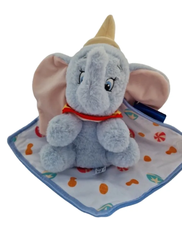 Disney Baby Dumbo Schmusetuch – weiches Babytuch 25 cm
