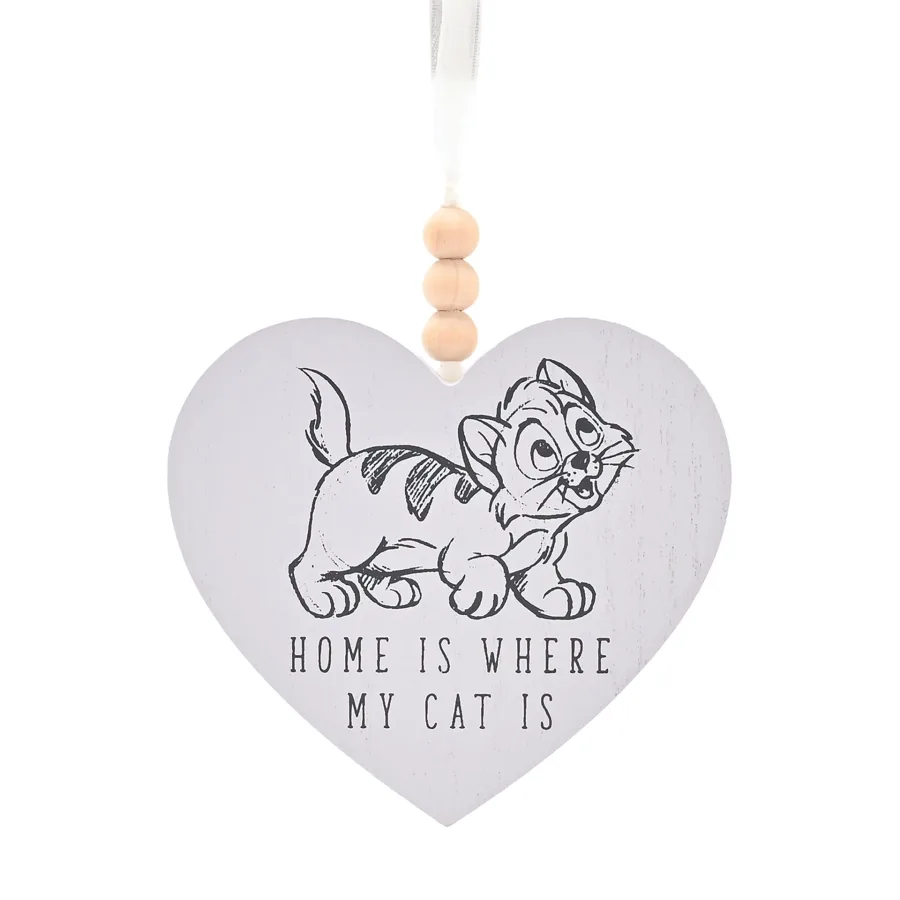 Disney Cats & Dogs Wandschild – Home Is Where My Cat Is