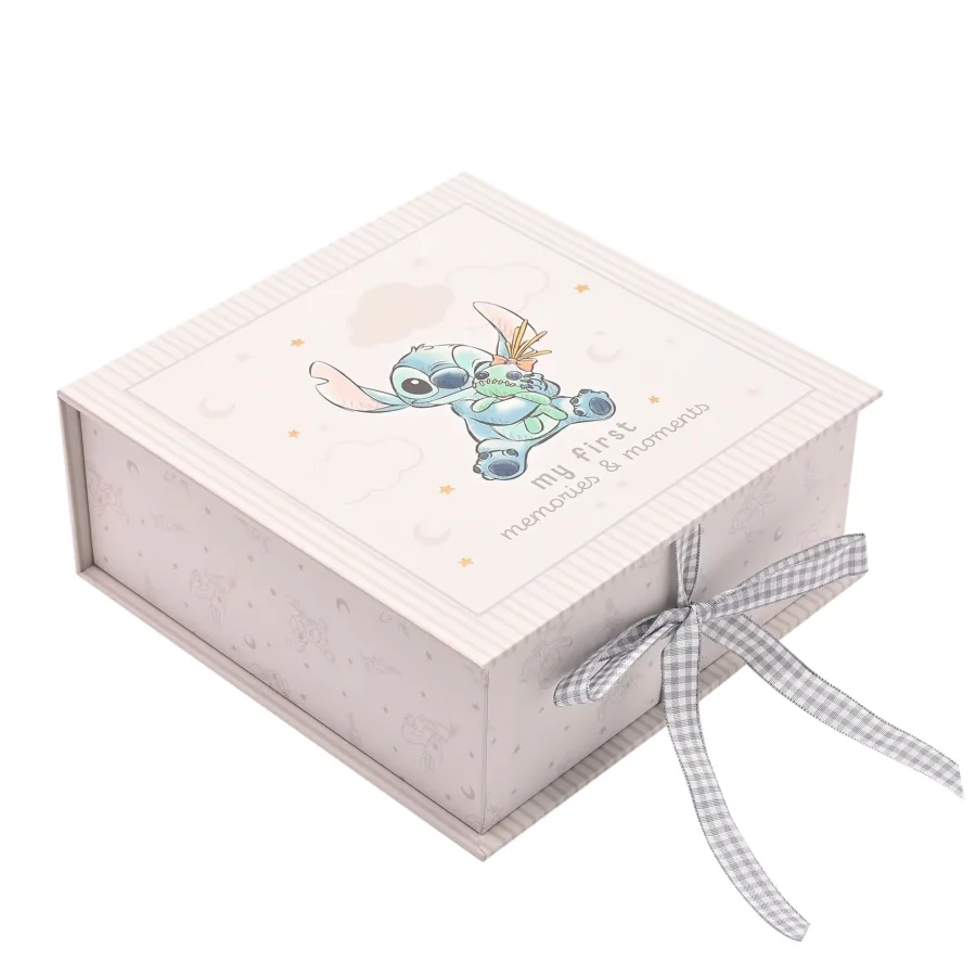 Disney Stitch Baby-Erinnerungsbox – Keepsake Box für Neugeborene