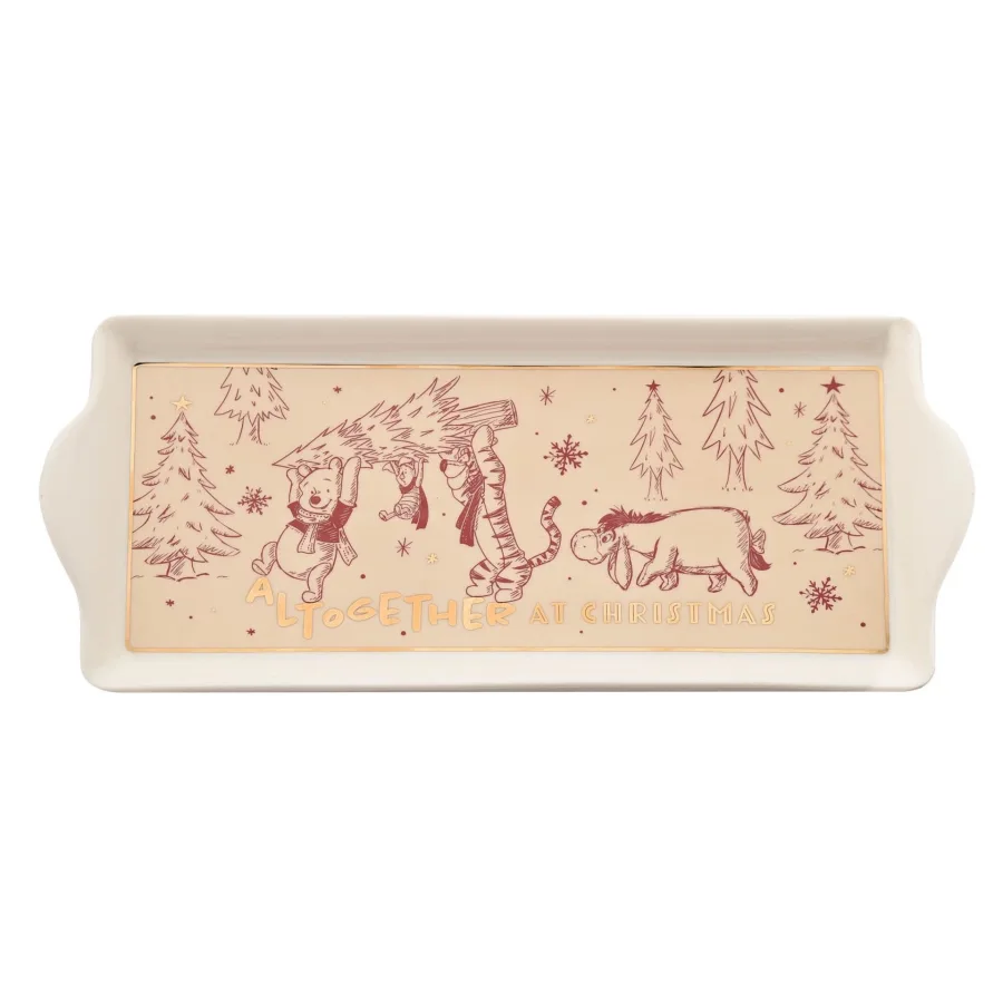 Winnie the Pooh Keramisch Serveerbord – Rechthoekig (Rectangle Plate)