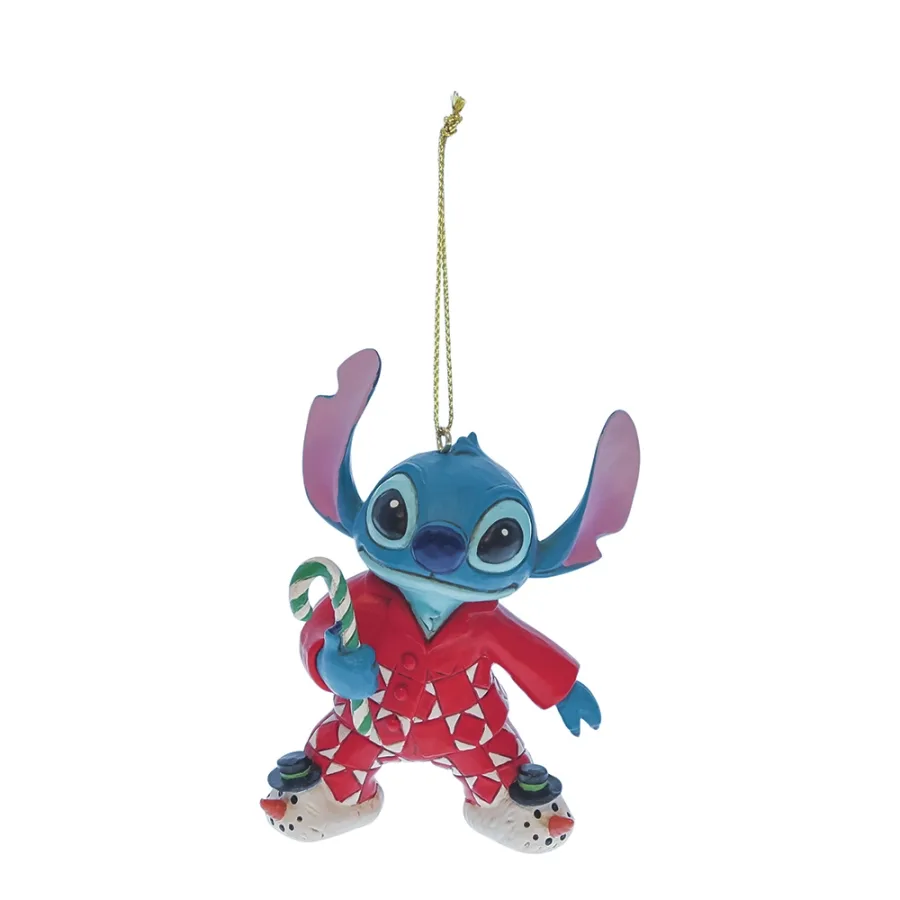 Stitch in kerstpyjama hanger Disney