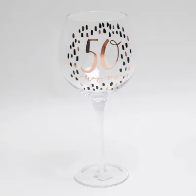 Ginglas zum 50. Geburtstag