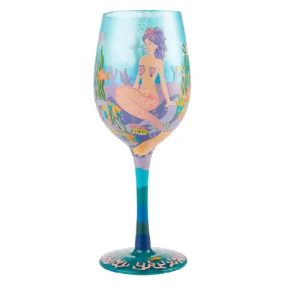 Miss Mermaid Weinglas