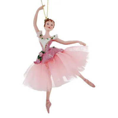 Ballerina Weihnachtsanhänger Blumen