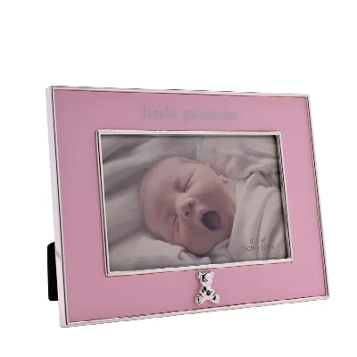 Rosa Bilderrahmen 15 x 10 cm „Little Princess“