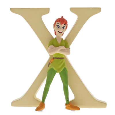 Disney letter X met Peter Pan – avontuurlijke decoratie