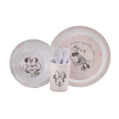 Disney Minnie 5-delige eetset – vrolijk kinderservies voor kleine eters
