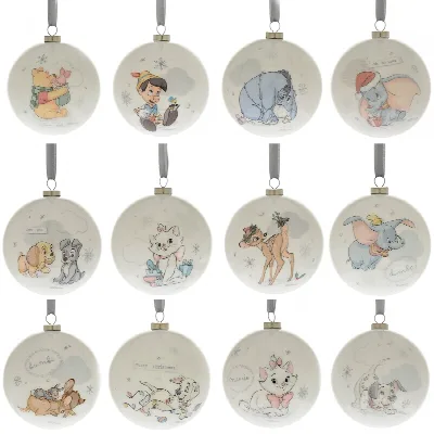 Disney Magical Beginnings kerstballen set – 12 stuks