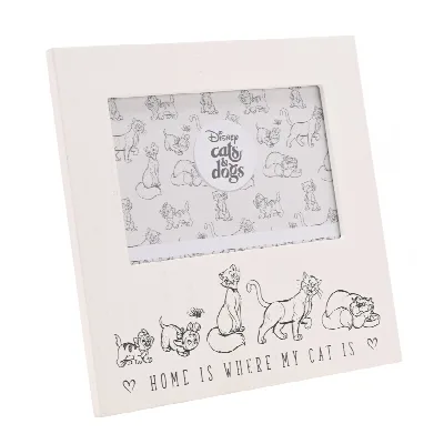 Fotolijst “Home is where my cat is” – houten design