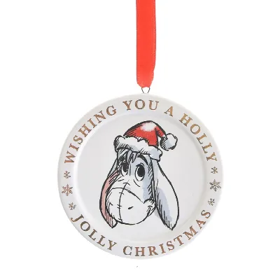 Keramische kerstdecoratie Eeyore – 20,5×9,5 cm