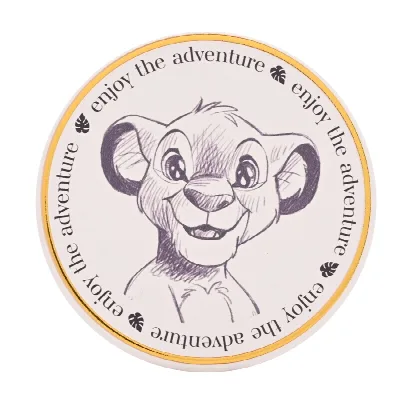 Simba keramische onderzetter – 10×10 cm luxe editie