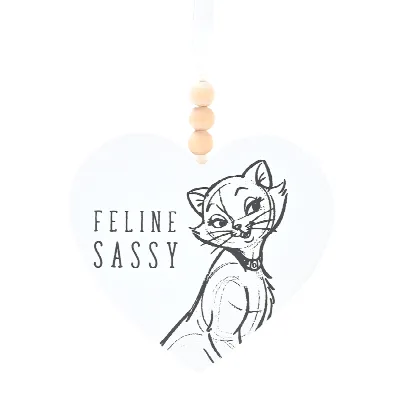 Duchess houten wand-plaque “Feline Sassy” – The Aristocats
