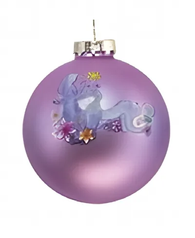 Glazen kerstbal Rapunzel