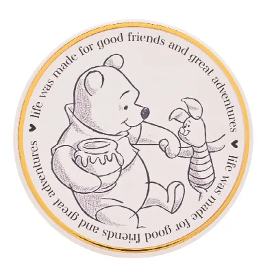 Winnie the Pooh keramische onderzetter – 10×10 cm