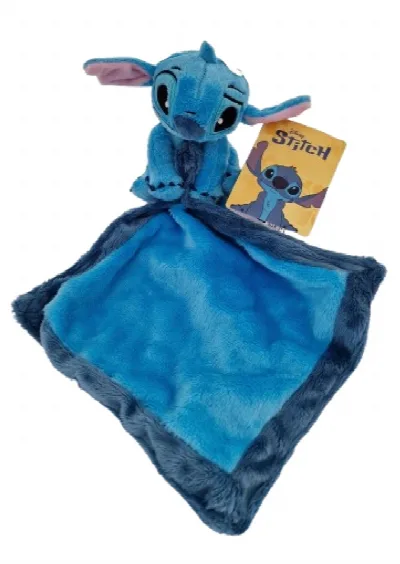 Disney Baby Stitch doudou knuffeldoekje – zacht babydoekje 37 cm