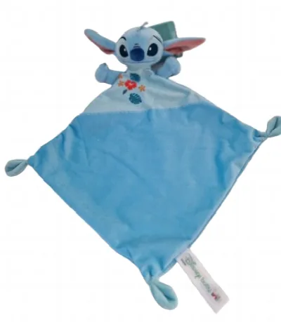 Disney Baby Stitch doudou knuffeldoekje – zacht babydoekje 39 cm