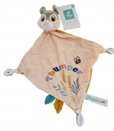Disney Baby Stampertje (Thumper) doudou knuffeldoekje – zacht babydoekje 39 cm