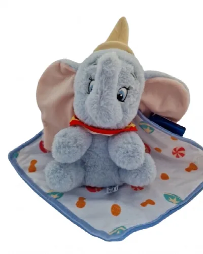 Disney Baby Dumbo doudou knuffeldoekje – zacht babydoekje 25 cm