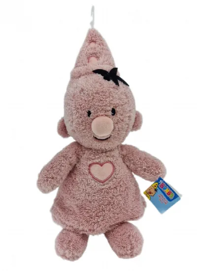 Plüsch Fluffy Kuscheltier – altrosa 35 cm