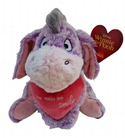 Disney Iejoor knuffel met hart – zachte pluche 30 cm