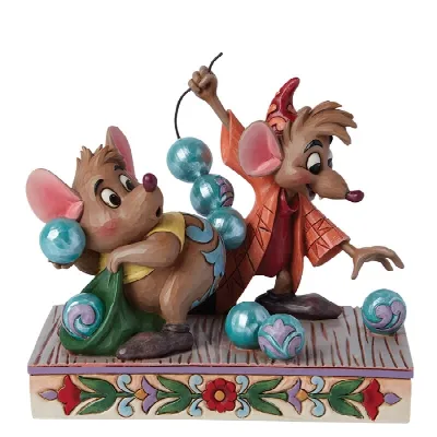 Jaq en Gus beeldje Disney