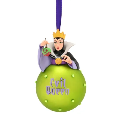 Disney Evil Queen Glazen Kerstbal – Elegante Kerstdecoratie