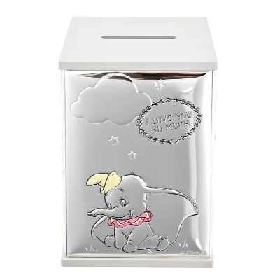 Disney Silver Dumbo Spaarpot – luxe zilveren money box