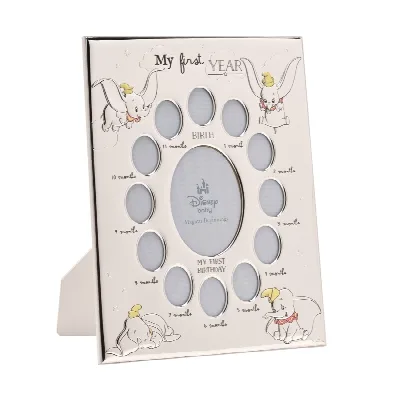 Disney Silver Dumbo Fotolijst – multi foto frame voor newborns