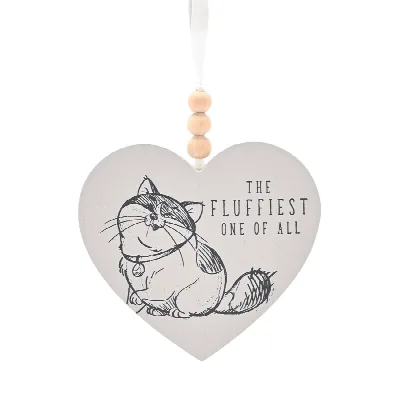 Disney Cats & Dogs Heart Plaque – The Fluffiest One Of All