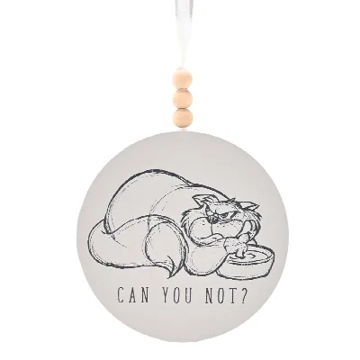Disney Cats & Dogs Wandplaque – Can You Not? ronde wanddecoratie