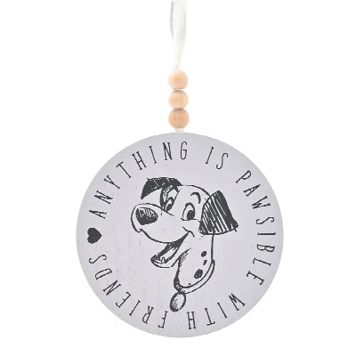 Disney Cats & Dogs Wandbordje – Anything is Pawsible with Friends
