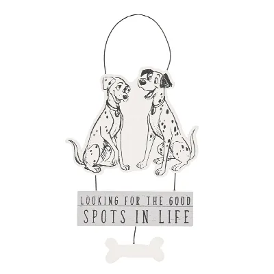 Disney Cats & Dogs Wandplaque – Dalmatiërs Small – muurdecoratie