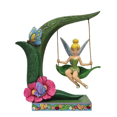 Tinker Bell op schommel beeldje Disney